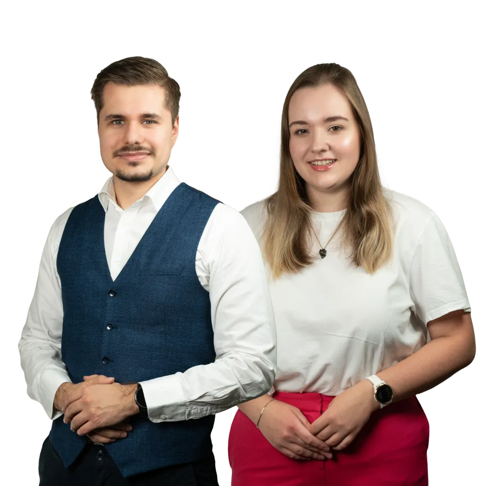 Mikołaj Brunka i Julia Czarniak — założyciele NCW